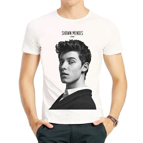 shawn mendes ysl shirt white|shawn mendes vinyl merch.